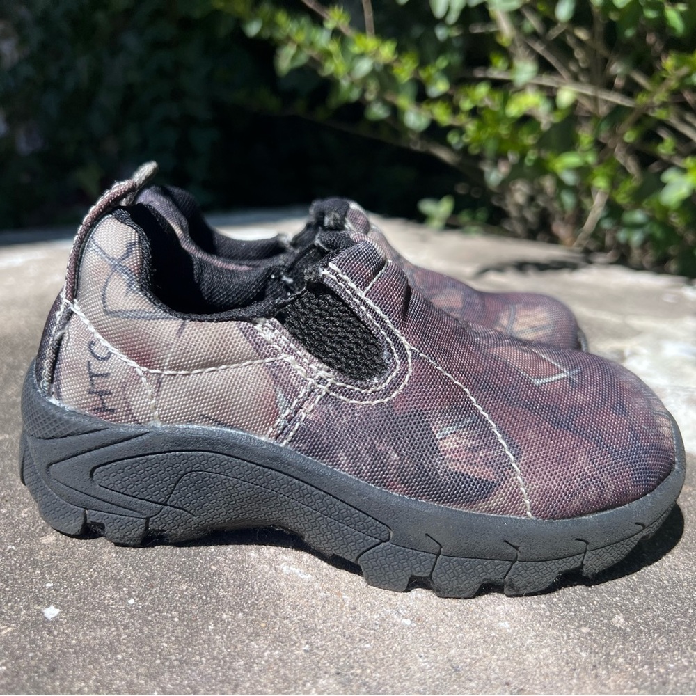 Redhead XTR Camo Moc Slip-On Shoes True Timber HTC Toddler Sz 10M Camouflage